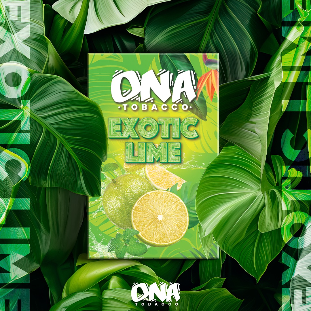 معسل ONA طعم لیمو سبز